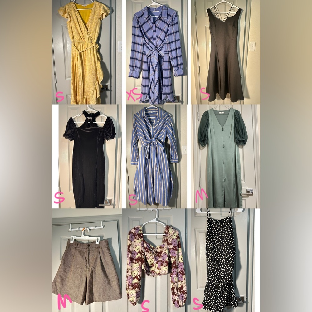 brand new collection all below 20  size 2 silky shorts